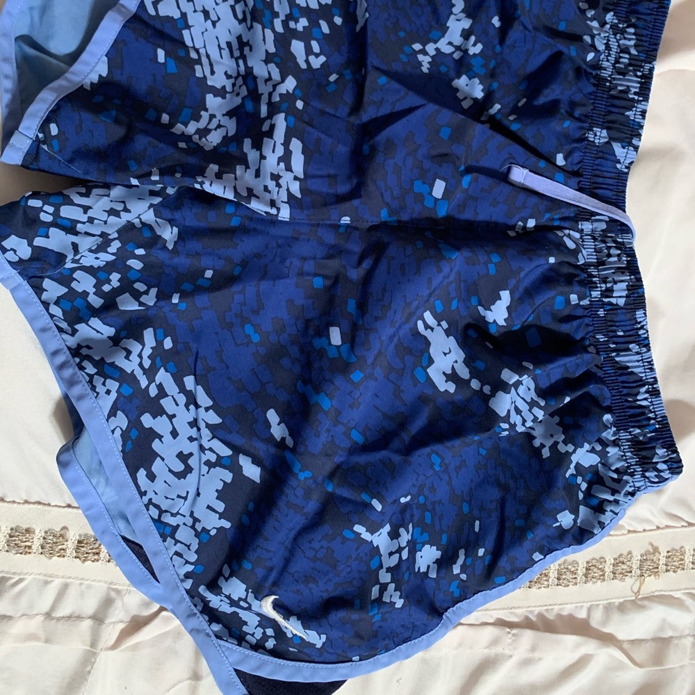 Nike shorts. Blue pattern. Size Youth XL.